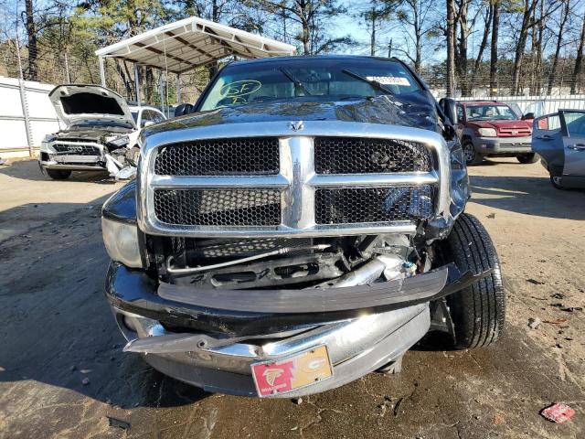 1D7HA18N52J267451 - 2002 DODGE RAM 1500 BLACK photo 5