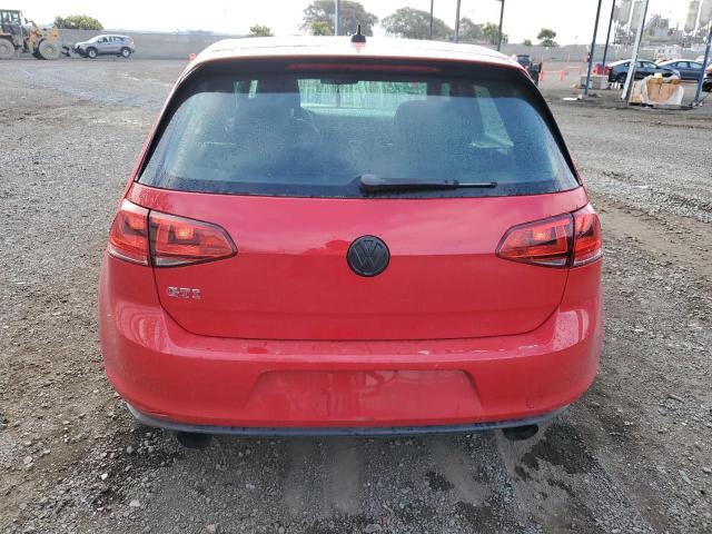 3VW447AU2FM104055 - 2015 VOLKSWAGEN GTI RED photo 6