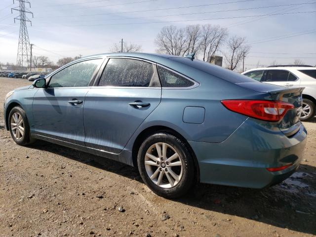 5NPE24AF8GH266194 - 2016 HYUNDAI SONATA SE BLUE photo 2