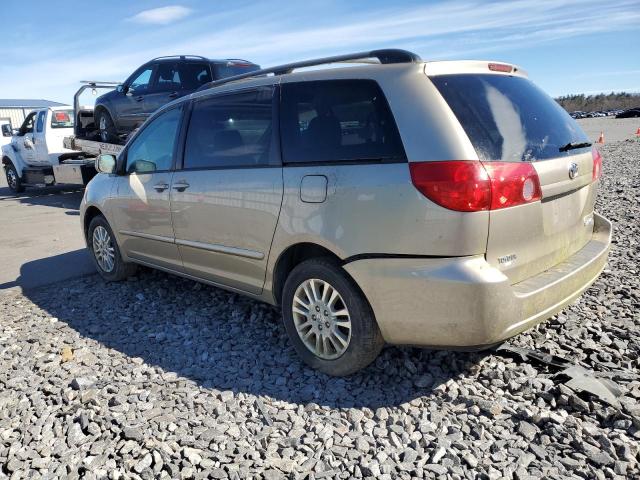 5TDBK22C98S016275 - 2008 TOYOTA SIENNA XLE GOLD photo 2