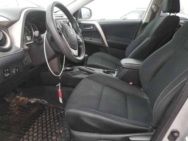 2T3RFREV7EW176450 - 2014 TOYOTA RAV4 XLE SILVER photo 7