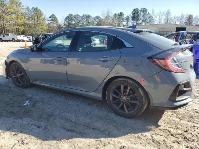 SHHFK7H89LU216506 - 2020 HONDA CIVIC EXL BLUE photo 2