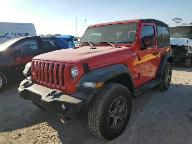 1C4GJXAG1JW140587 - 2018 JEEP WRANGLER SPORT RED photo 1