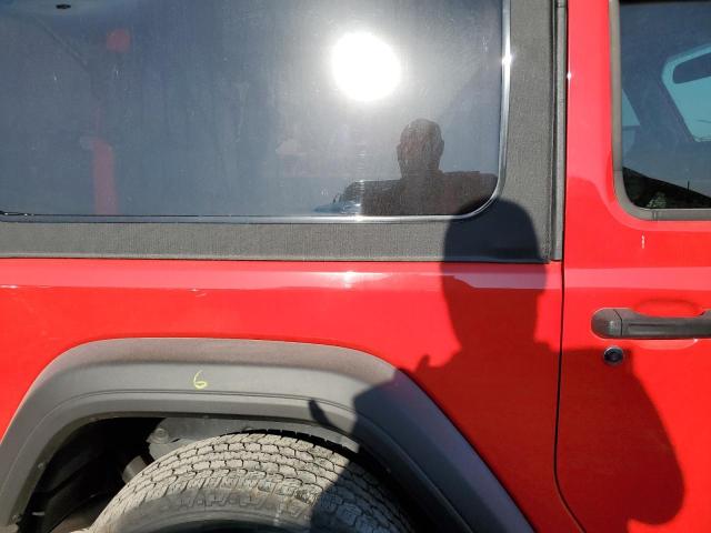 1C4GJXAG1JW140587 - 2018 JEEP WRANGLER SPORT RED photo 10