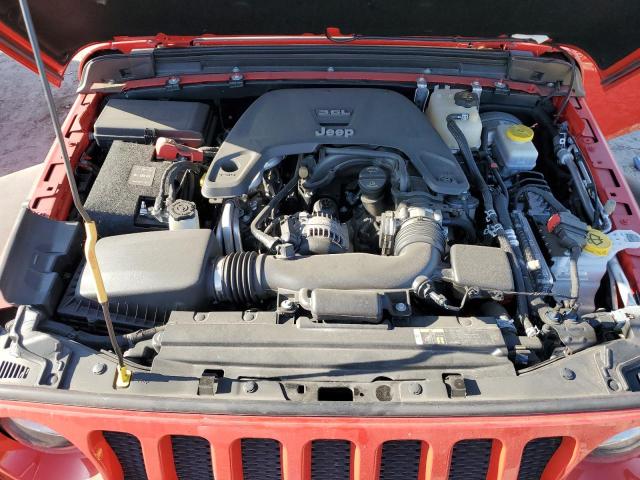 1C4GJXAG1JW140587 - 2018 JEEP WRANGLER SPORT RED photo 11