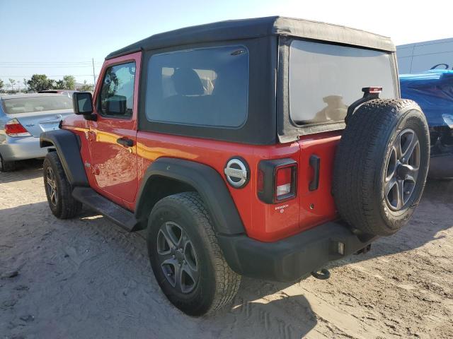 1C4GJXAG1JW140587 - 2018 JEEP WRANGLER SPORT RED photo 2