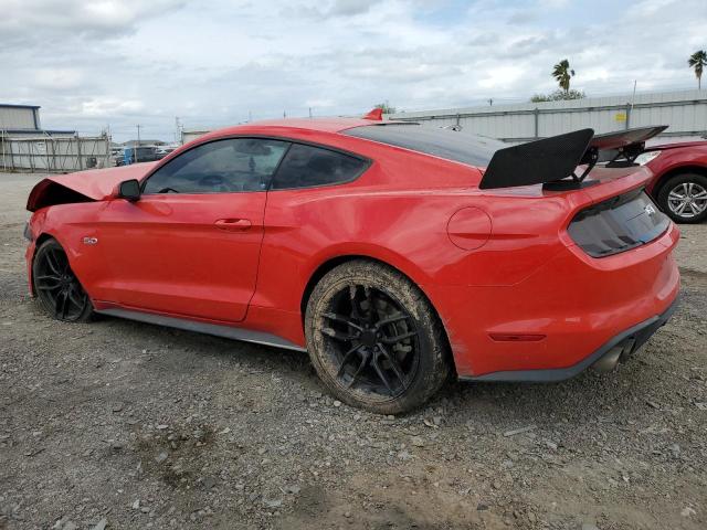 1FA6P8CF5N5142395 - 2022 FORD MUSTANG GT RED photo 2