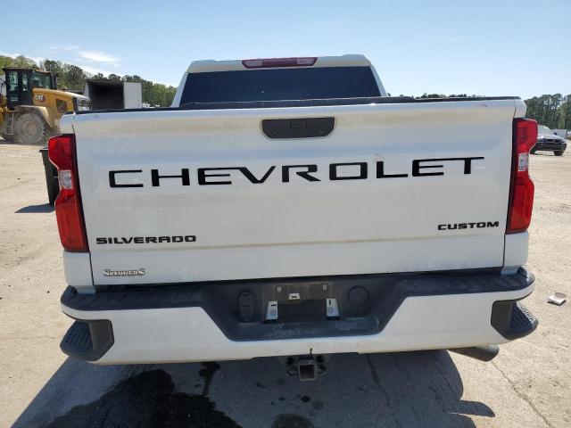 1GCPYBEK3NZ168070 - 2022 CHEVROLET SILVERADO K1500 CUSTOM WHITE photo 6