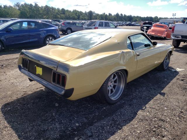 0F02G159798 - 1970 FORD MUSTANG BO YELLOW photo 4