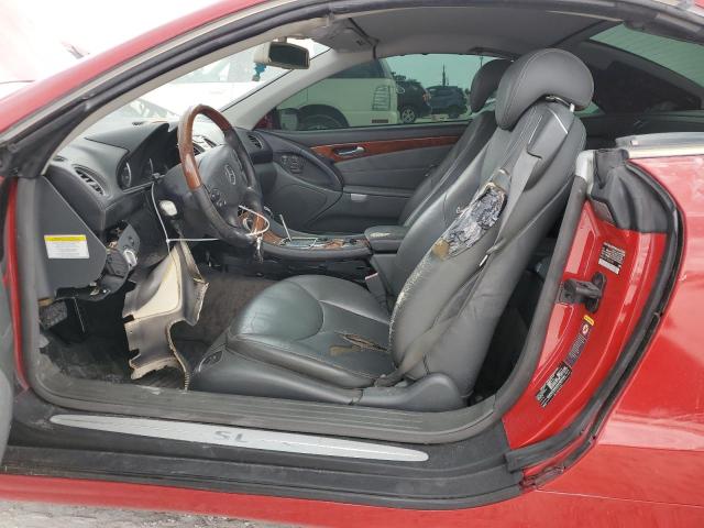 WDBSK75F75F090789 - 2005 MERCEDES-BENZ SL 500 RED photo 7