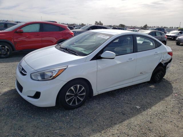 KMHCT4AE3FU803310 - 2015 HYUNDAI ACCENT GLS WHITE photo 1