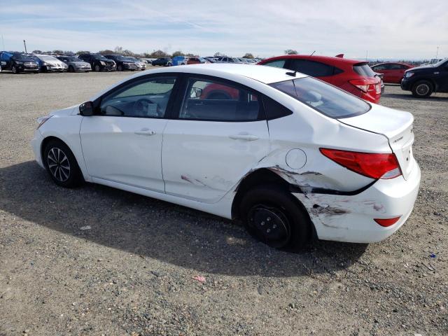 KMHCT4AE3FU803310 - 2015 HYUNDAI ACCENT GLS WHITE photo 2