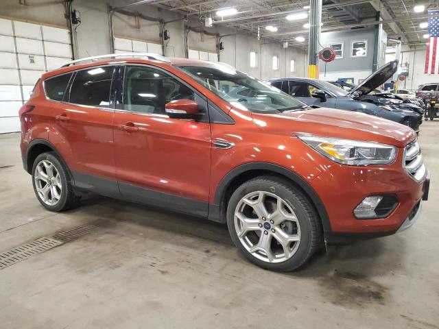 1FMCU9J95KUA13479 - 2019 FORD ESCAPE TITANIUM RED photo 4