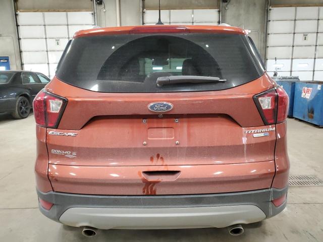 1FMCU9J95KUA13479 - 2019 FORD ESCAPE TITANIUM RED photo 6