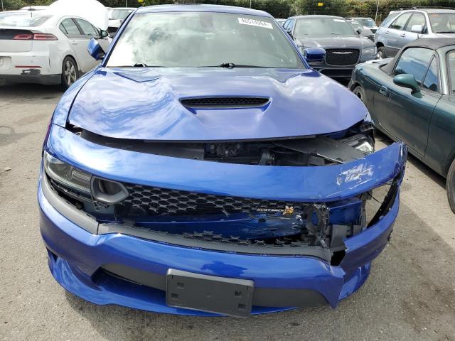 2C3CDXGJ0KH635733 - 2019 DODGE CHARGER SCAT PACK BLUE photo 5