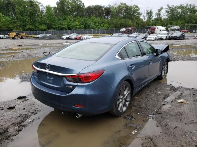 JM1GL1V52H1134952 - 2017 MAZDA 6 TOURING BLUE photo 4