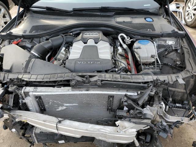 WAUHGAFC8FN036484 - 2015 AUDI A6 PRESTIGE ნაცრისფერი ფოტო 11