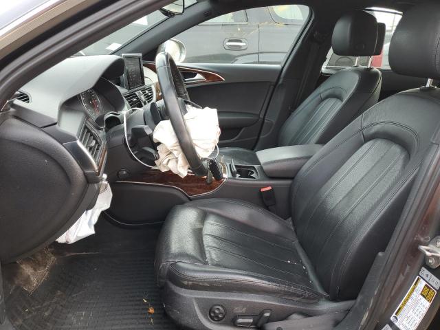 WAUHGAFC8FN036484 - 2015 AUDI A6 PRESTIGE ნაცრისფერი ფოტო 7