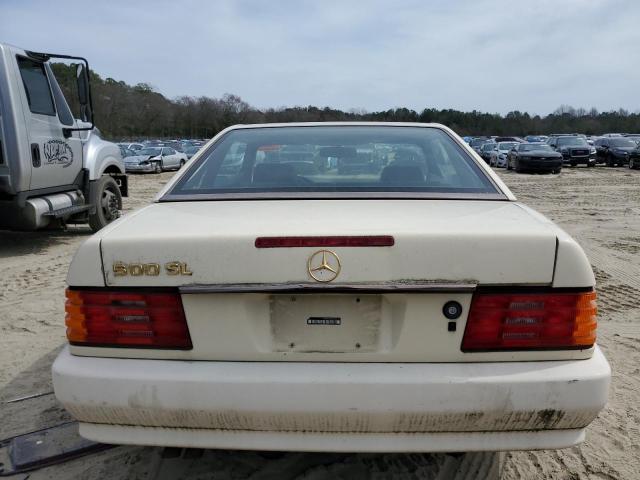 WDBFA66E3MF030480 - 1991 MERCEDES-BENZ 500 SL CREAM photo 6