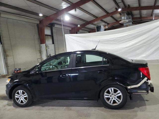 1G1JC5SH9C4157382 - 2012 CHEVROLET SONIC LT BLACK photo 2