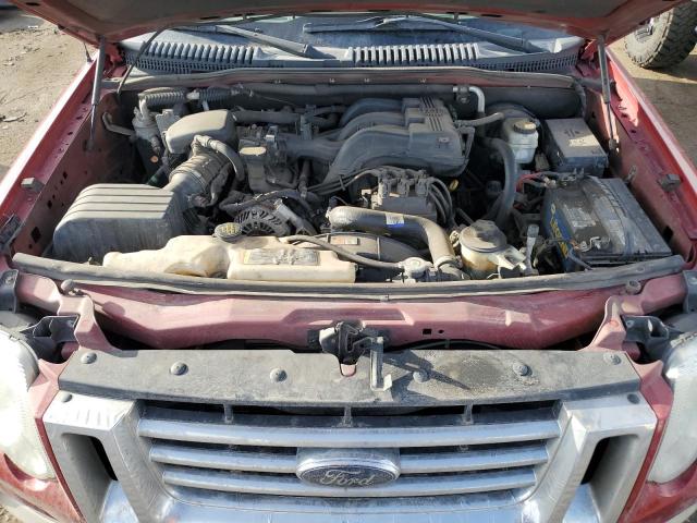 1FMEU7EE4AUA50526 - 2010 FORD EXPLORER EDDIE BAUER MAROON photo 12