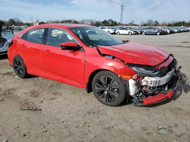 SHHFK7H59HU217698 - 2017 HONDA CIVIC EX RED photo 4