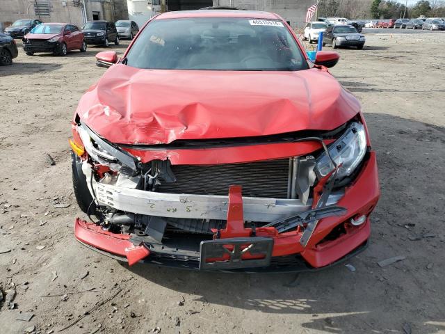 SHHFK7H59HU217698 - 2017 HONDA CIVIC EX RED photo 5