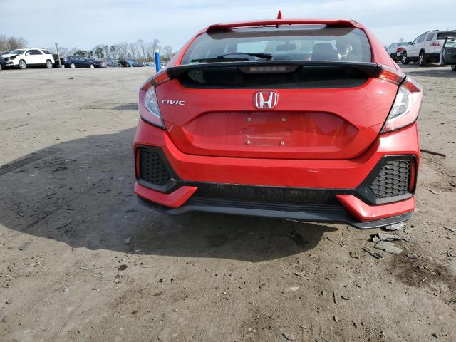 SHHFK7H59HU217698 - 2017 HONDA CIVIC EX RED photo 6