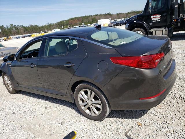 5XXGN4A75DG139595 - 2013 KIA OPTIMA EX GRAY photo 2