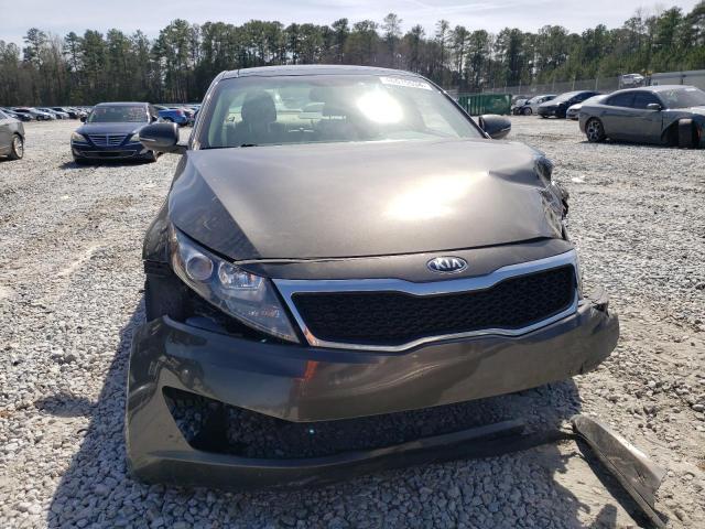 5XXGN4A75DG139595 - 2013 KIA OPTIMA EX GRAY photo 5