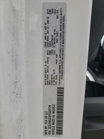 3C6LRVDG3PE529779 - 2023 RAM PROMASTER 2500 HIGH WHITE photo 13