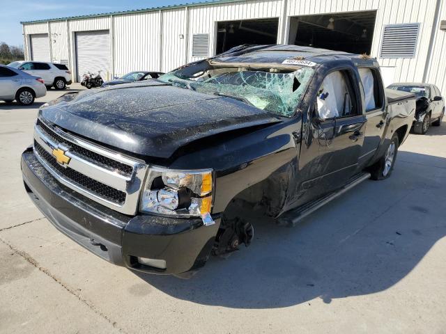 2GCEK13M371533978 - 2007 CHEVROLET SILVERADO K1500 CREW CAB BLACK photo 1