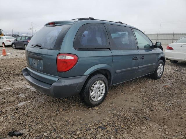 1D4GP25B05B227364 - 2005 DODGE CARAVAN SE BLUE photo 3