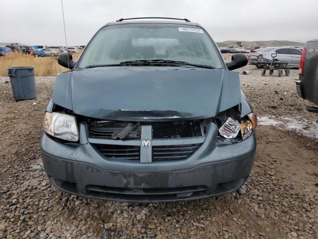 1D4GP25B05B227364 - 2005 DODGE CARAVAN SE BLUE photo 5