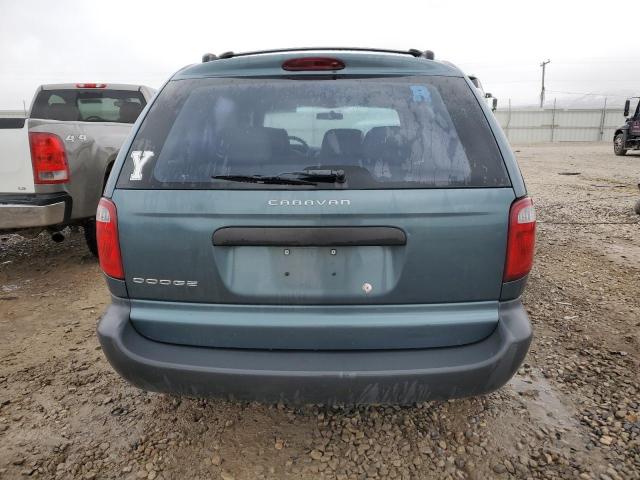 1D4GP25B05B227364 - 2005 DODGE CARAVAN SE BLUE photo 6