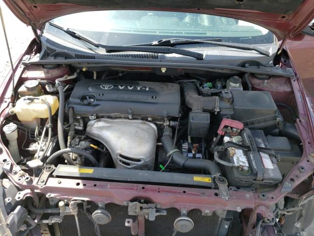 JTKDE177360119416 - 2006 TOYOTA SCION TC MAROON photo 11