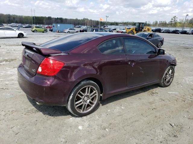 JTKDE177360119416 - 2006 TOYOTA SCION TC MAROON photo 3