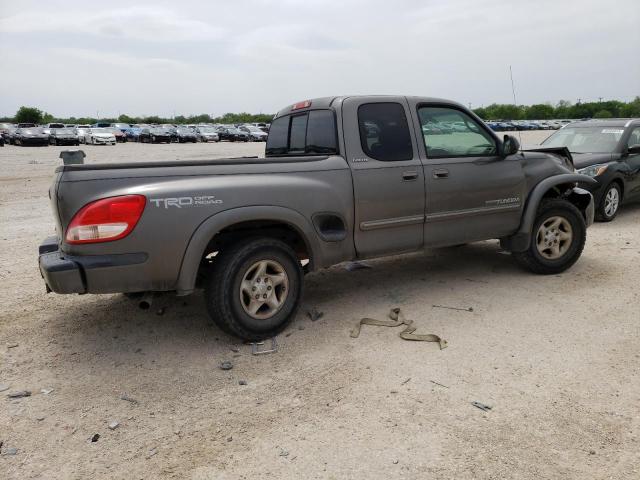 5TBBT48163S334340 - 2003 TOYOTA TUNDRA ACCESS CAB LIMITED GRAY photo 3