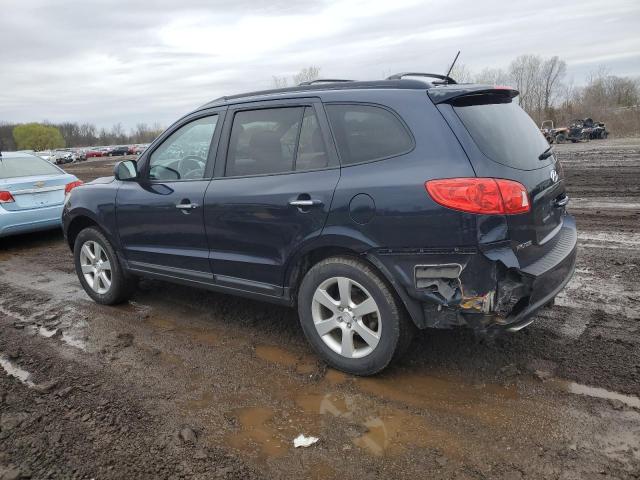 5NMSH13E79H279054 - 2009 HYUNDAI SANTA FE SE BLUE photo 2