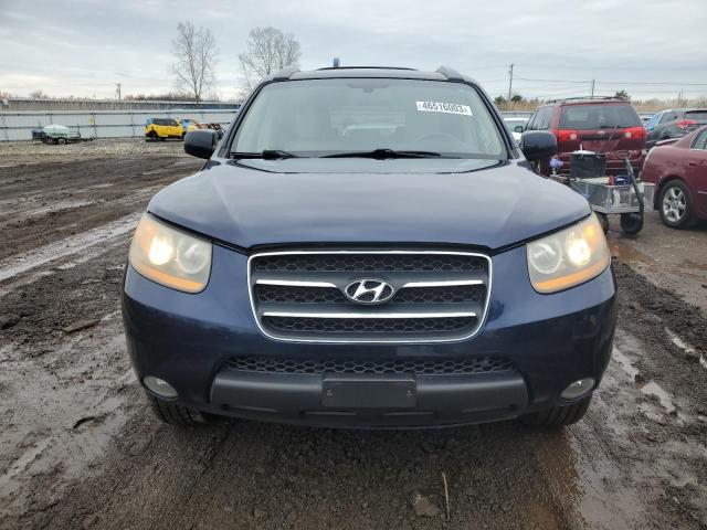 5NMSH13E79H279054 - 2009 HYUNDAI SANTA FE SE BLUE photo 5