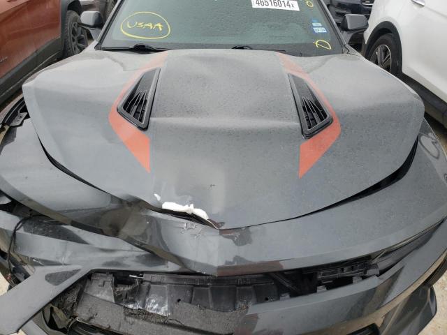 1G1FH1R79H0124071 - 2017 CHEVROLET CAMARO SS GRAY photo 11