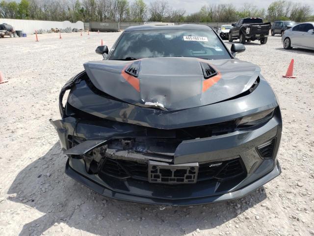 1G1FH1R79H0124071 - 2017 CHEVROLET CAMARO SS GRAY photo 5