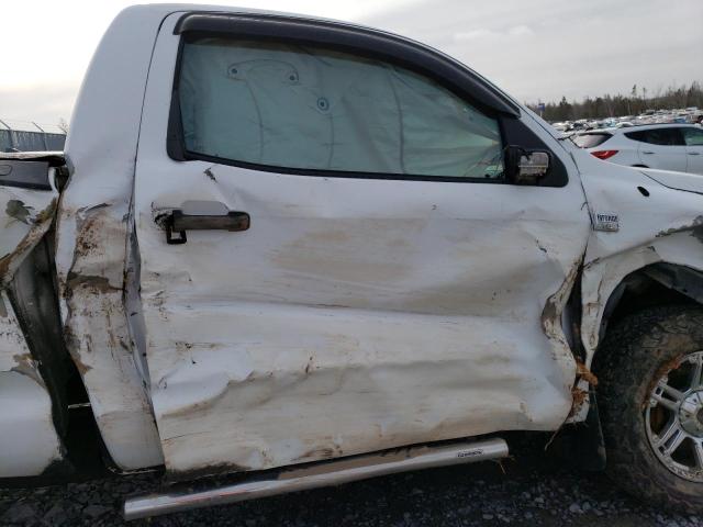 5TFLT52108X017715 - 2008 TOYOTA TUNDRA WHITE photo 10