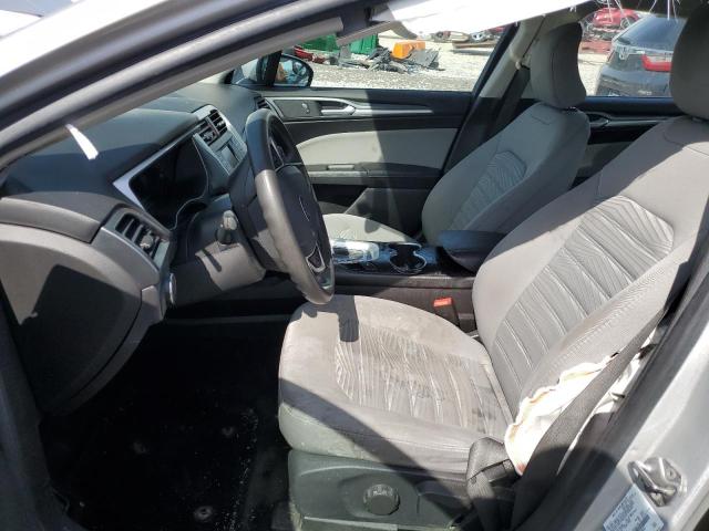 3FA6P0G76GR339662 - 2016 FORD FUSION S SILVER photo 7