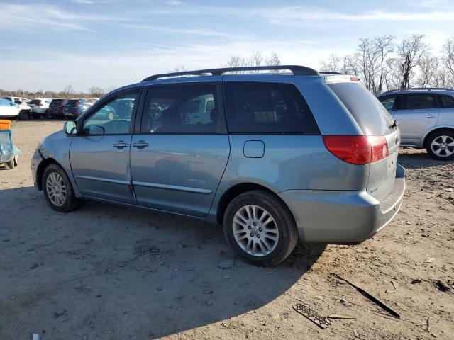 5TDBK22C48S016751 - 2008 TOYOTA SIENNA XLE BLUE photo 2