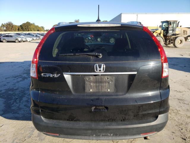 JHLRM3H78CC001756 - 2012 HONDA CR-V EXL BLACK photo 6