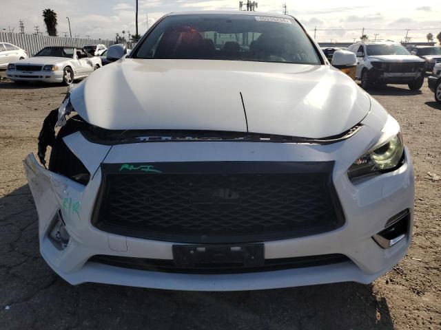 JN1EV7APXJM361051 - 2018 INFINITI Q50 LUXE WHITE photo 5