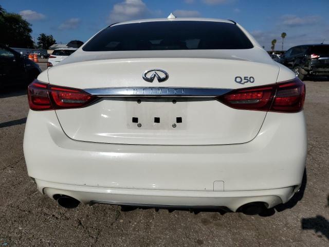 JN1EV7APXJM361051 - 2018 INFINITI Q50 LUXE WHITE photo 6