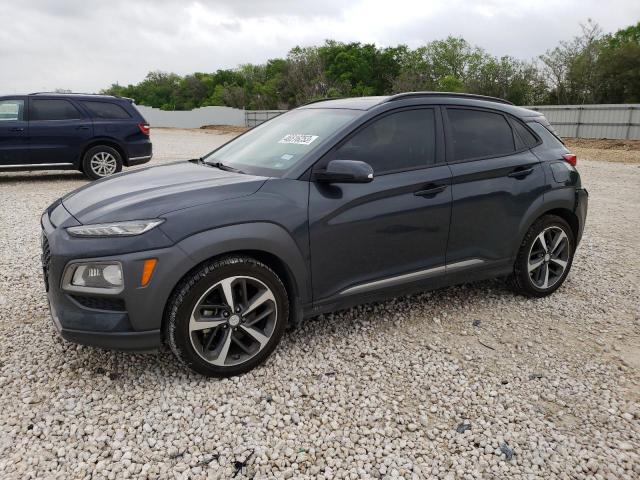 KM8K33A57KU223980 - 2019 HYUNDAI KONA LIMITED GRAY photo 1