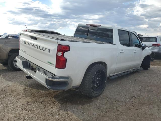 3GCPWCET9MG338998 - 2021 CHEVROLET SILVERADO C1500 LT WHITE photo 3